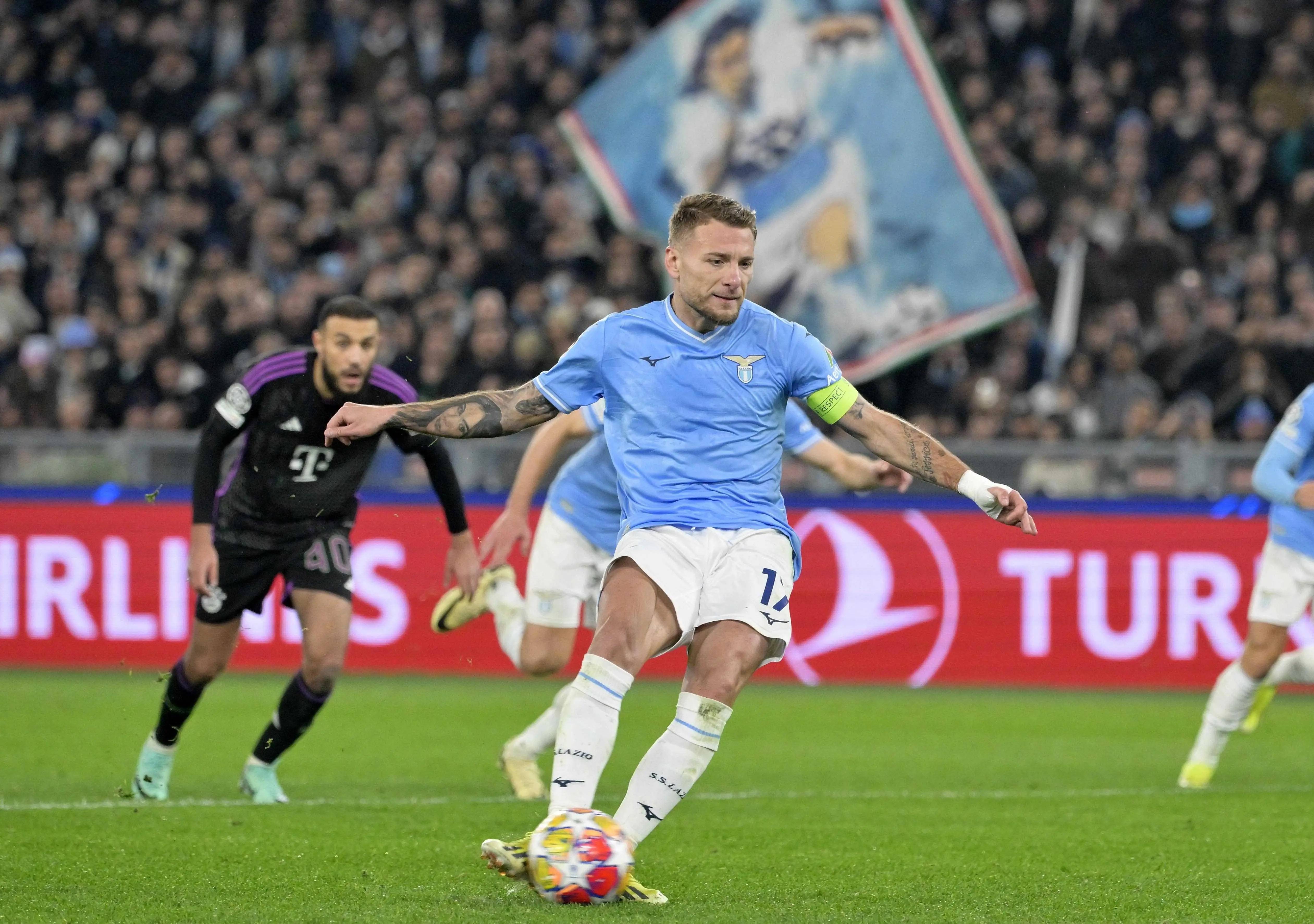 包含拉齐奥逆转获胜，继续领跑积分榜的词条