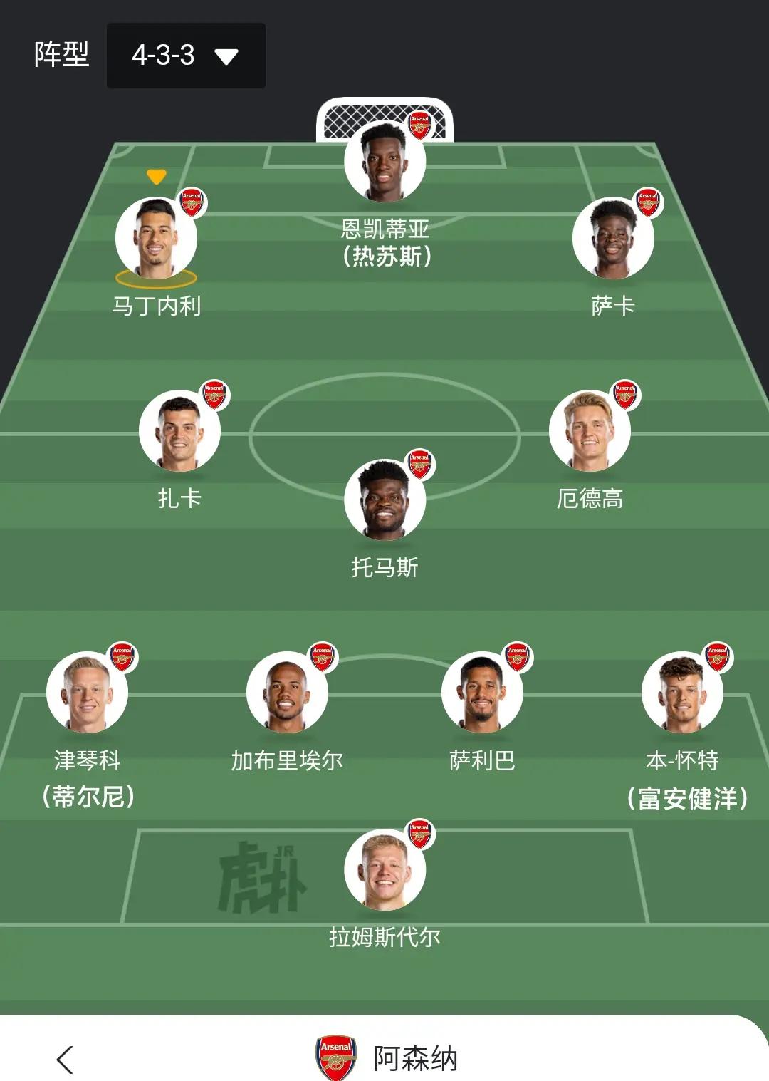 阿森纳客场胜出，坚定保持前四位置