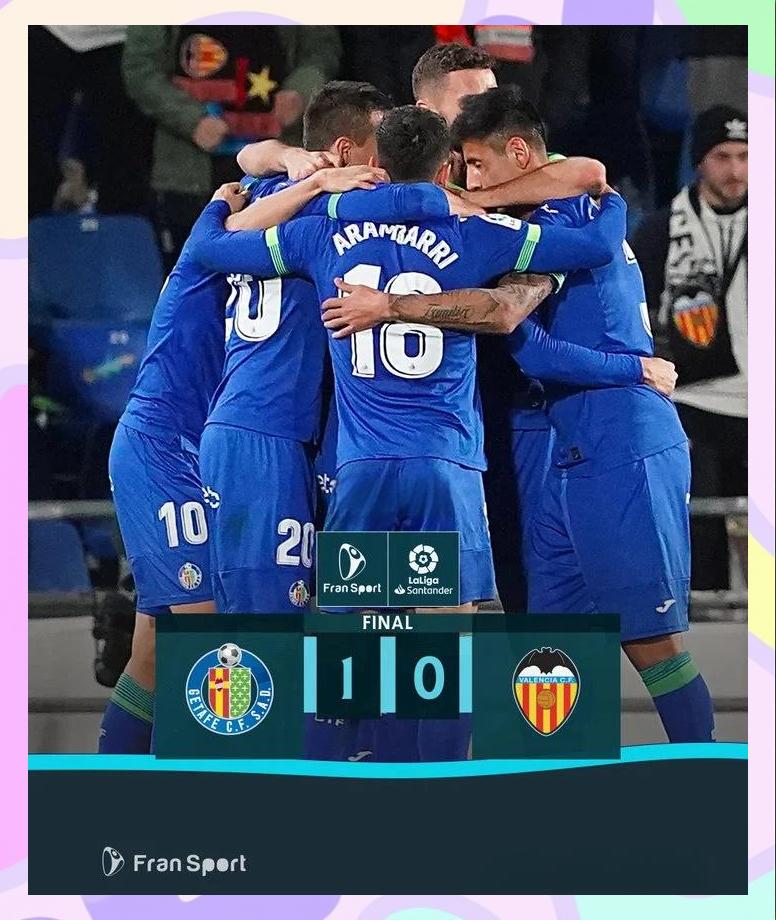 关于瓦伦西亚主场告负，陷入降级区的信息