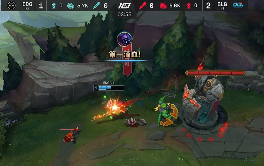 开云体育-EDG鏖战BLG，ShowMaker打出惊人五杀焦点之战半决赛，强势挺进下一轮