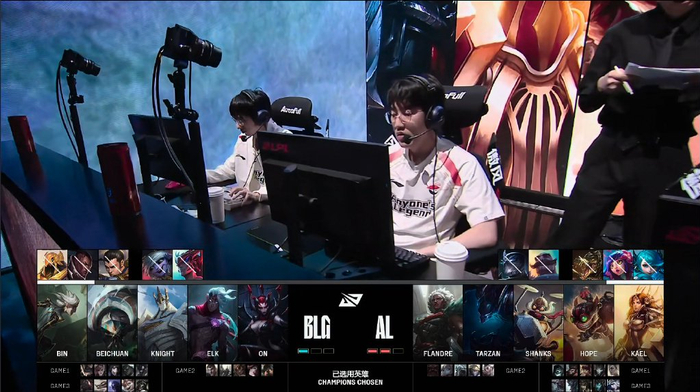 BLG险胜SHR，Ming操刀奇招英雄翻盘峡谷大战半决赛，点燃全场激情