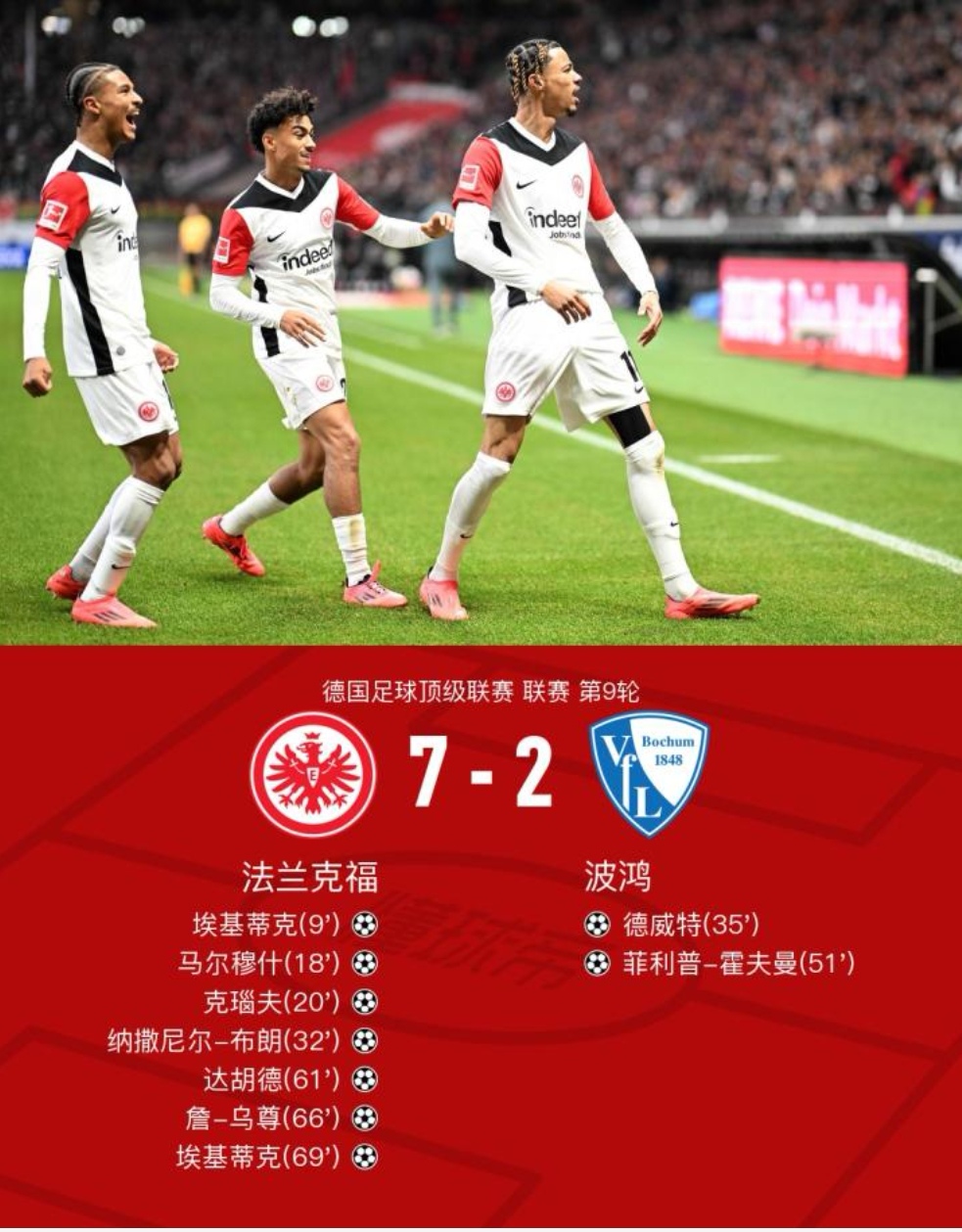 开云体育中国-法兰克福联赛不败，连续十轮不败